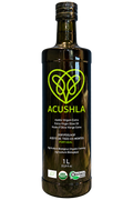 Acushla Green Organic Extra Virgin Olive Oil, 1L Glass Bottle