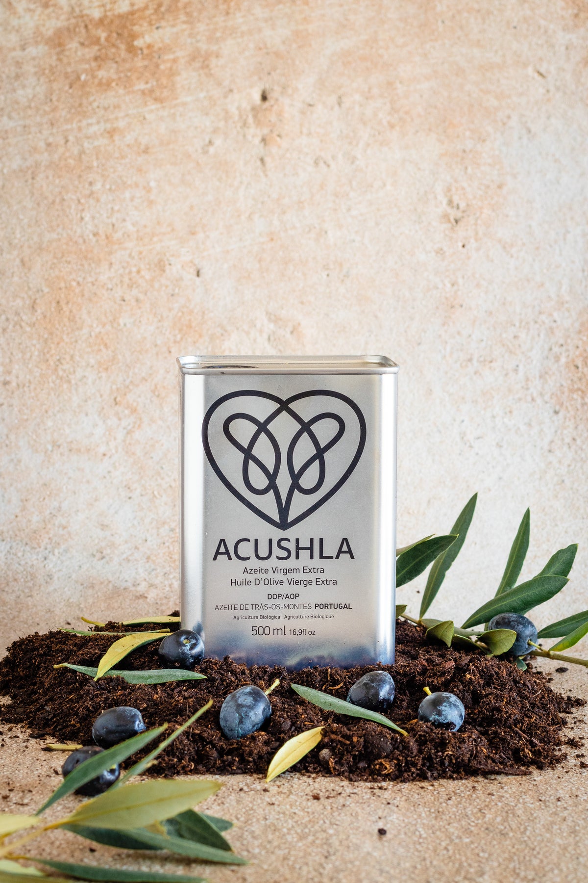 Acushla Origin Organic Extra Virgin Olive Oil, 500ml Tin