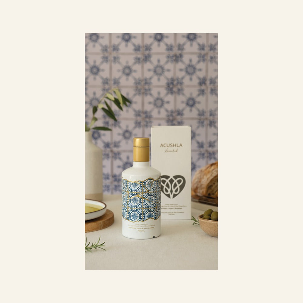 Acushla Limited Edition Azulejo Organic Extra Virgin Olive Oil, 500ml